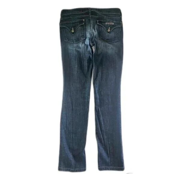 Hudson Women’s Straight Leg Jeans Size 26 | Premium Indigo Denim Like New - Picture 4 of 4